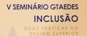 Logotipo do Seminario Geteades - Aveiro - Portugal - 2016