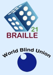 Logotipo do congresso Braille XXI